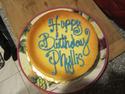Phyllis 70th Birthday Cake