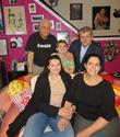 steve with daughter Stephanie and family in Brooklyn
