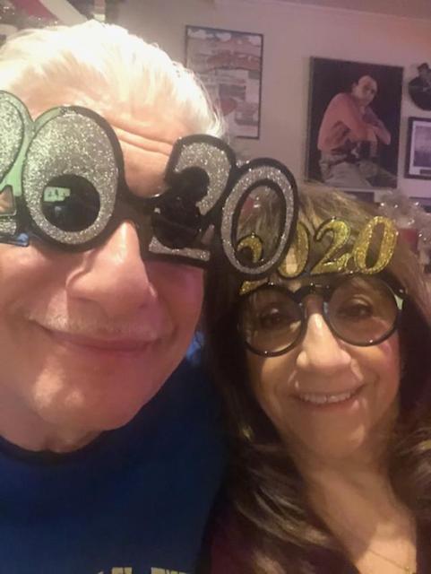Eva & Steve New Year's Eve 2019 selfie