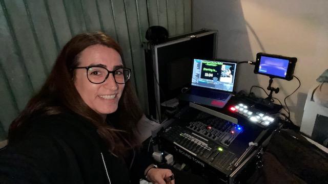 mandy working on video 1