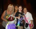 Proud Grandma, Mommy and Auntie Eva with the Star