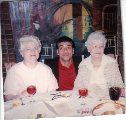 Steve with Aunts Catherine and Martha