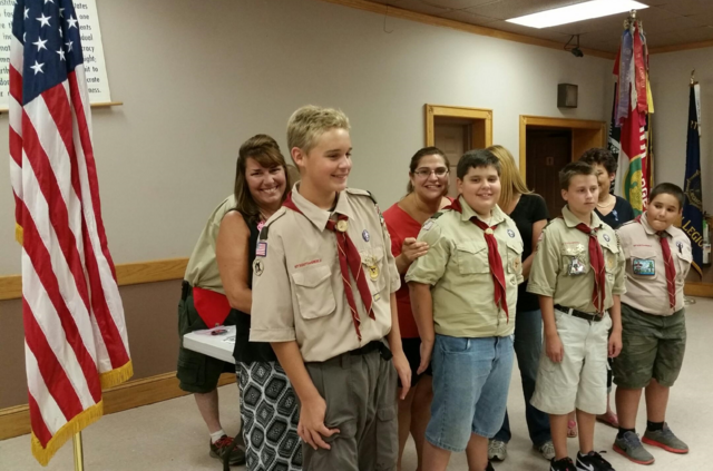 Devin moving up ceremony