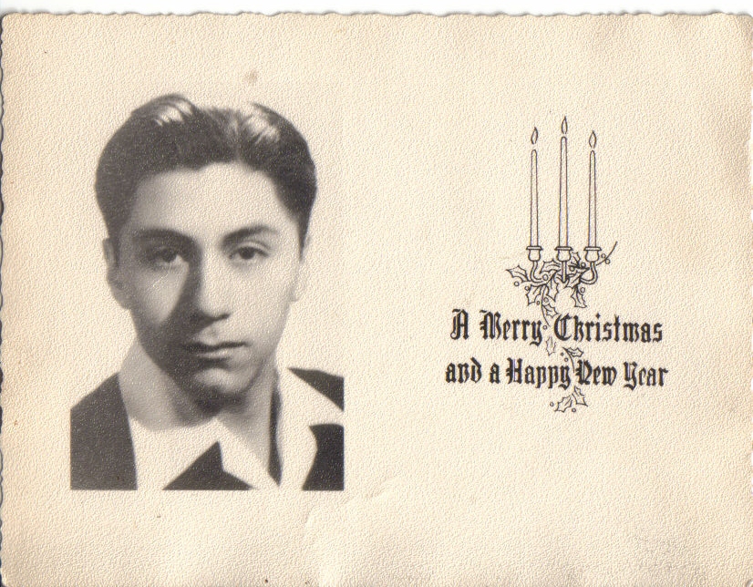 Dad's Christmas Card 1940's