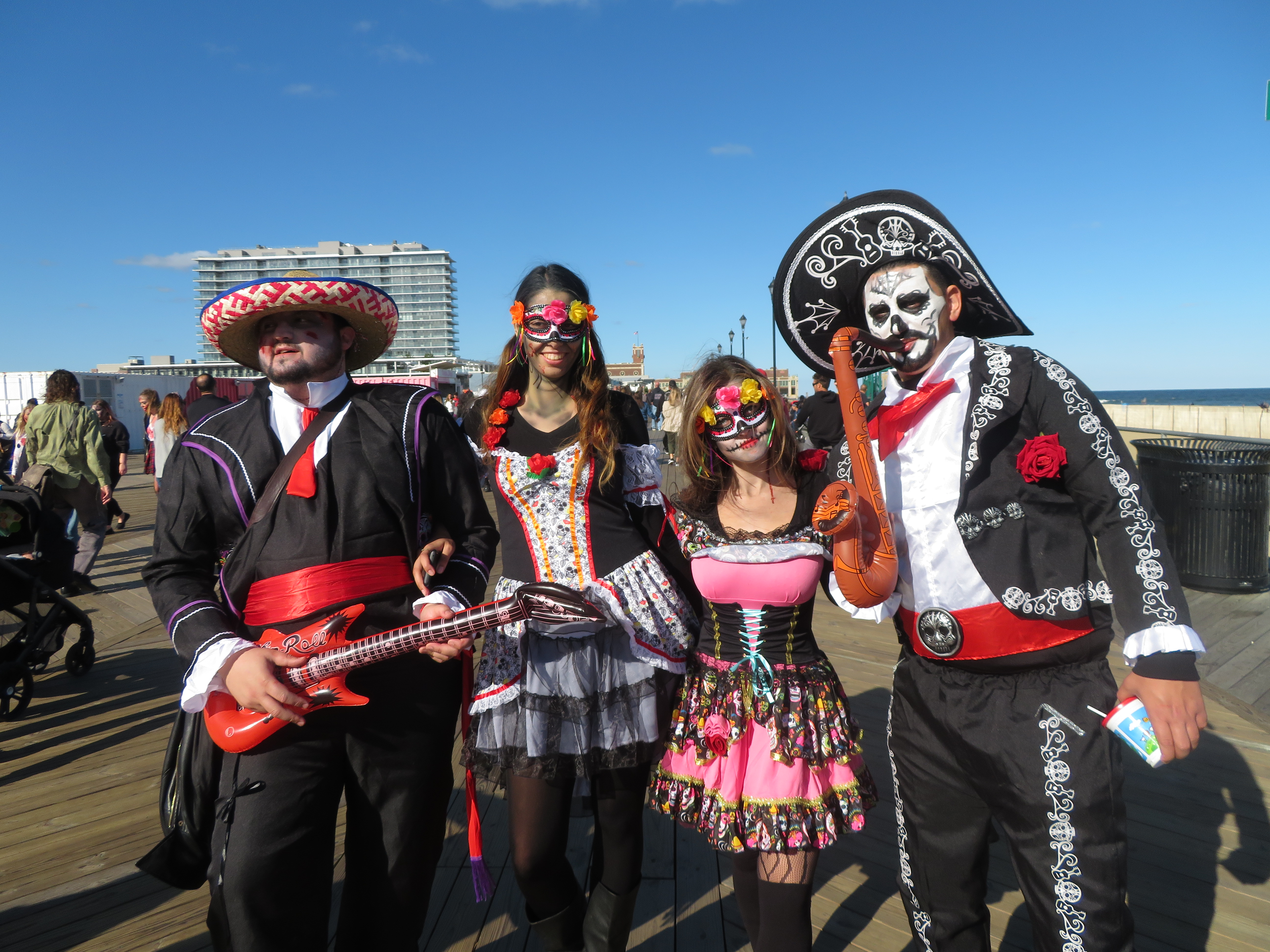 zombie walk Asbury Park Oct 2019