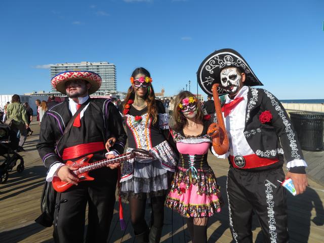 zombie walk Asbury Park Oct 2019